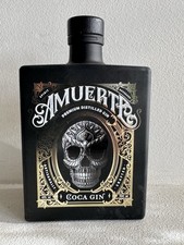 Gin Flasche leer  24 Karat Gold sehr Selten