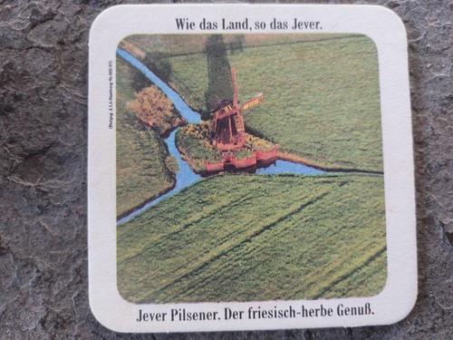 Bierdeckel jever pilsener - jever,