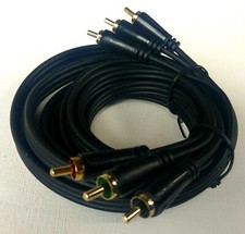 hama 3m 3x Cinch YUV RGB Component-Kabel Komponenten-Kabel vergoldet HD fähig