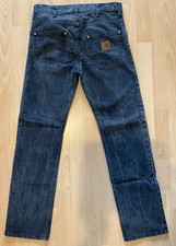Carhartt Slim Pant Hose, Größe 29x32, Blau