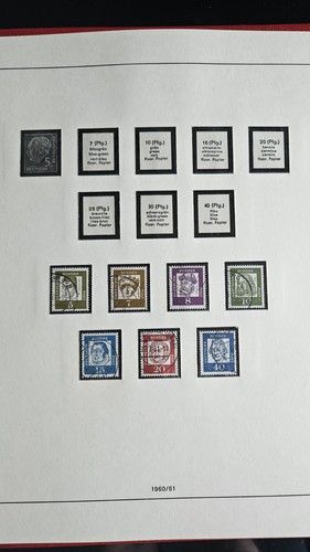 Deutsche bundespost gestempelt - deutsche,