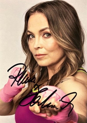 Autogramm regina halmich - regina,
