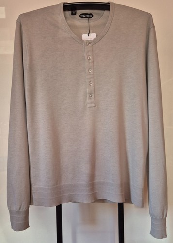 Tom ford henley langarmshirt - tom,