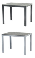 Nonwood Gartentisch Esstisch Balkontisch Fire 120 x 70 cm wetterfest Alu 2. Wahl