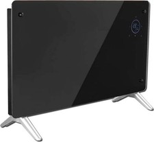 EASYMAXX  2000W Glaspanel Heizgerät - Schwarz mit 24-H-Timer