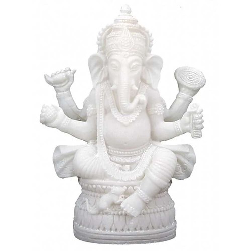 Ganesha figur weiss - figur,