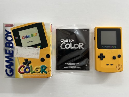 Nintendo gameboy color gelb - nintendo,