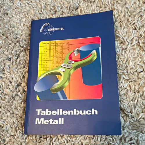 Europa lehrmittel tabellenbuch - europa-lehrmittel,