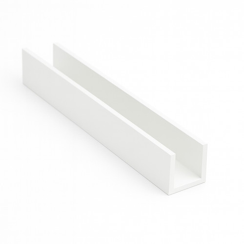 Profil 20cm 3mm weiß - u,