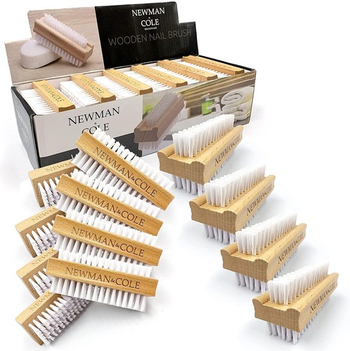 Nagelbürste 12er set holz - nagelbürste,