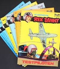 REX DANNY Nr. 1-30 1 Auflage Abenteuer Flieger Comic Großformat BASTEI Verlag