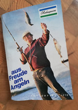 Noris Shakespeare Anglerfibel 1976 80 Seiten Sportangler Anglerzubehör Katalog