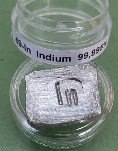 13g indium metall 995 - indium,
