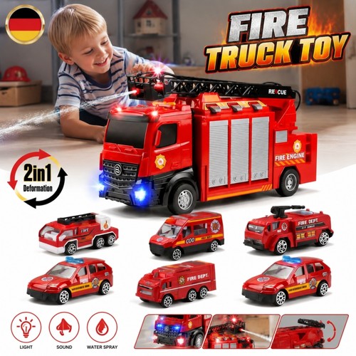 Feuerwehrauto spielzeug set - spielzeug,