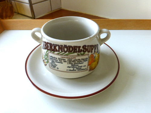 Suppentasse untertasse - suppentasse,