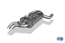 Fox Auspuff Sportauspuff Komplettanlage für Mercedes E-Klasse W124 Stufenheck 