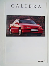 OPEL CALIBRA, AUTO-Prospekt 1992, 20  Seiten,+ TechnikDatenBlatt 2 Seiten 