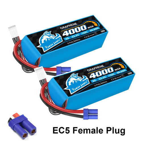 Stück 4000mah 6s ec5 - 2,