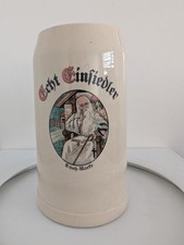Bierkrug 1 Liter Echt Einsiedler 