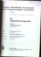 Gmelin handbook inorganic - of,