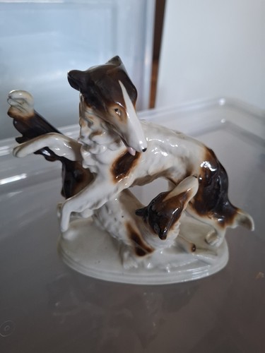 Porzellan keramik windhunde - porzellan/keramik?,