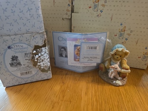 Cherished teddies marha and - cherished,