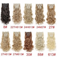 6 Stück Clip In Locken Haar