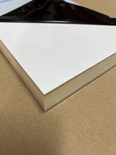 Alu Sandwichplatte Weiß  RAL 9016 als Fenster- oder Türfüllung - 24mm dick