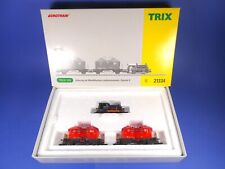 *TRIX H0 21334 digital: "Zementzug" Köf II VL 0604 WLE Diesellok-Set (1)