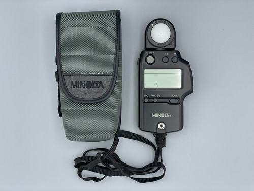 Minolta auto meter f - auto, iv
