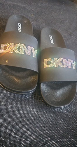 Dkny luxus pantoletten - dkny, luxus-pantoletten