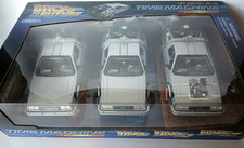 Auto Globo Welly DeLorean BTW I/II/III Maßstab 1/24 Zurück In Die Zukunft