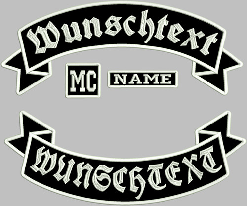 Rückenpatch aufnäher oben - aufnäher,