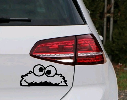 Krümelmonster aufkleber - krümelmonster,