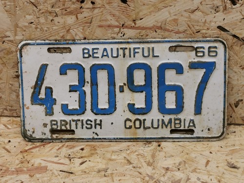 Nummernschild kanada 1966 - nummernschild,
