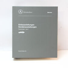 Mercedes W203 C-Klasse - Einbauanleitungen Sonderausstattung Werkstatthandbuch