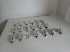 Tisch-Nummern Tisch-Zahlen Tisch-Deko Hochzeit Geburtstag Silber Glitzer Holz