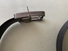 Original Porsche Design Wendegürtel schwarz Länge 110 cm