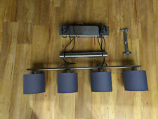 Trio Leuchten Jojo Pendelleuchte Garda, E14, Stoffschirm Weiß, 4