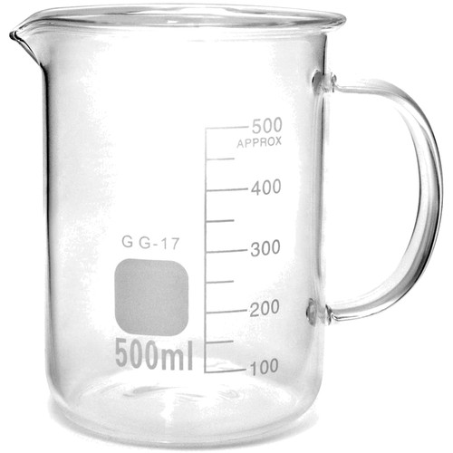 Messbecher glas 500ml - glas,