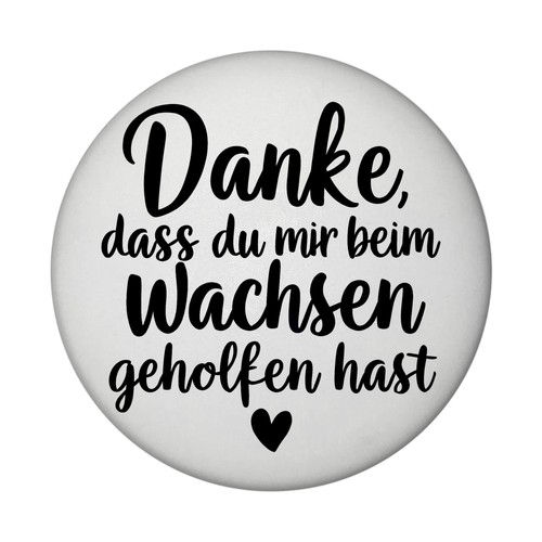 Dankeschön magnet mit herz - dankeschön,
