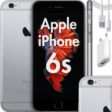 Apple iPhone 6s 32GB Grau +80% Batterie | Refurbished Hervorragend