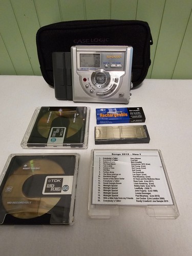 Sharp minidisc recorder - sharp,