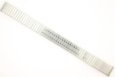 HAKA-Flex Zugband Flexband 14mm Uhrenarmband Edelstahl Silber Top Qualität