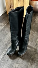 Edle HUGO BOSS Stiefel Schwarz