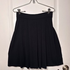 Eileen Fisher Black Pleated