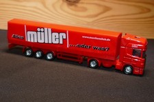Truck  Modelle 1:87 -  Scania Sattelzug " Müller "