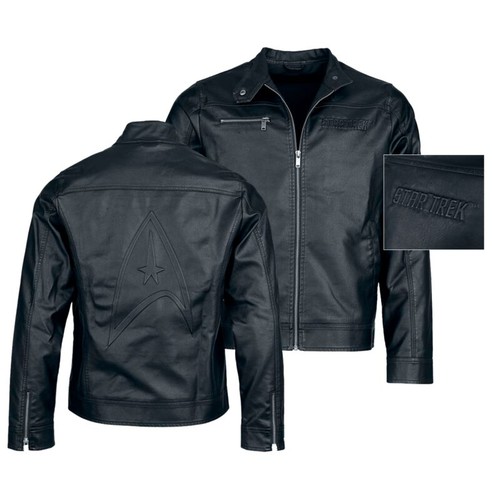 Star trek kunstlederjacke - star,