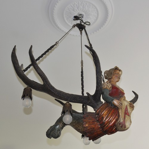 Lüsterweibchen 1900 holz - lüsterweibchen,
