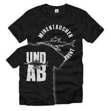 Minentaucher Sägefisch Kompanie Abzeichen Marine Bundeswehr T-Shirt #39394